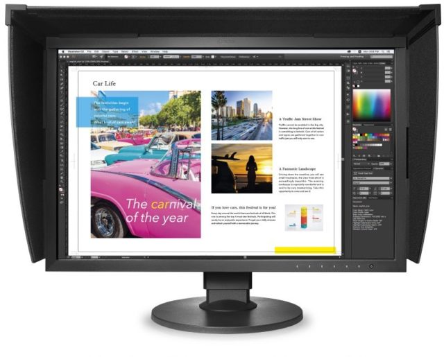 Eizo ColorEdge CG2420, 24" Zoll mit integriertem Farbmessgerät