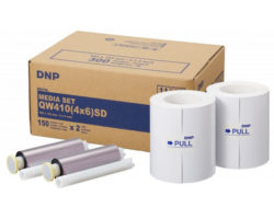 DNP Mediaset QW410 10×15 für 2×150 Prints SD