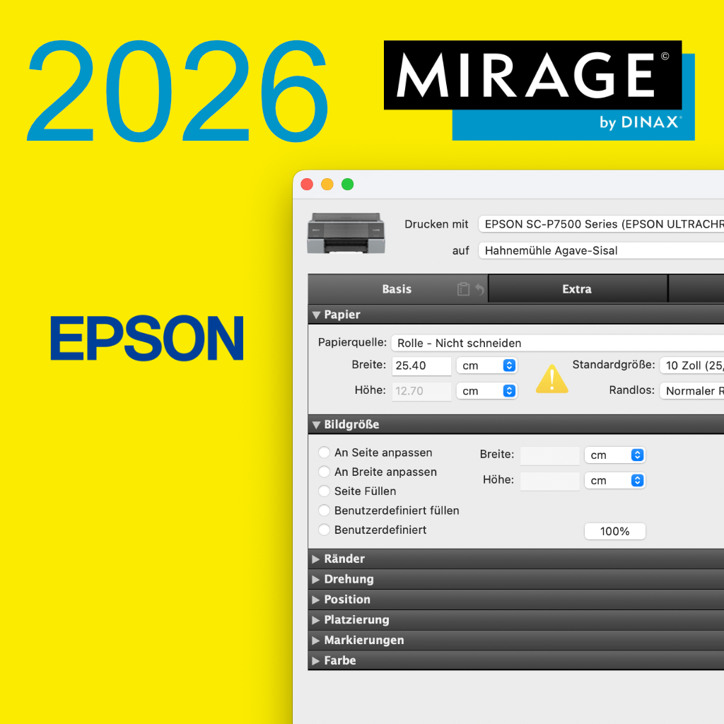 Mirage 2026 - Master Edition für Epson
