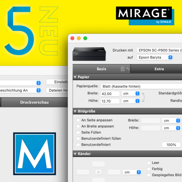 Mirage 2025 - 17" Zoll Edition für Epson