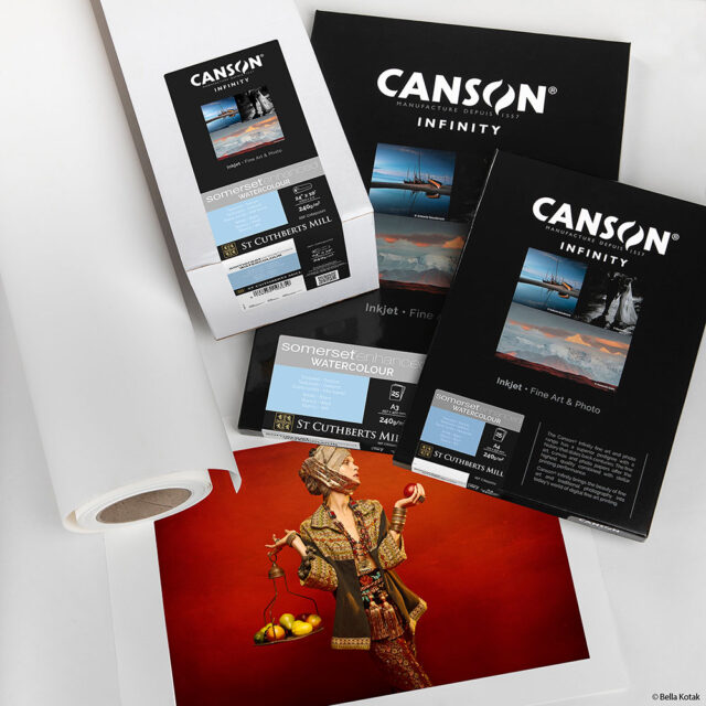 Canson Somerset Enhanced Watercolour Rag 240g